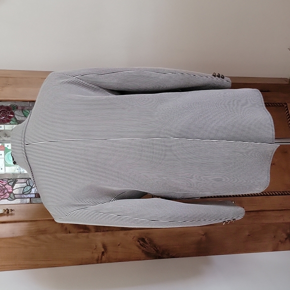 🍃Derby of San Francisco men's blazer jacket strips 38/S - Picture 8 of 14